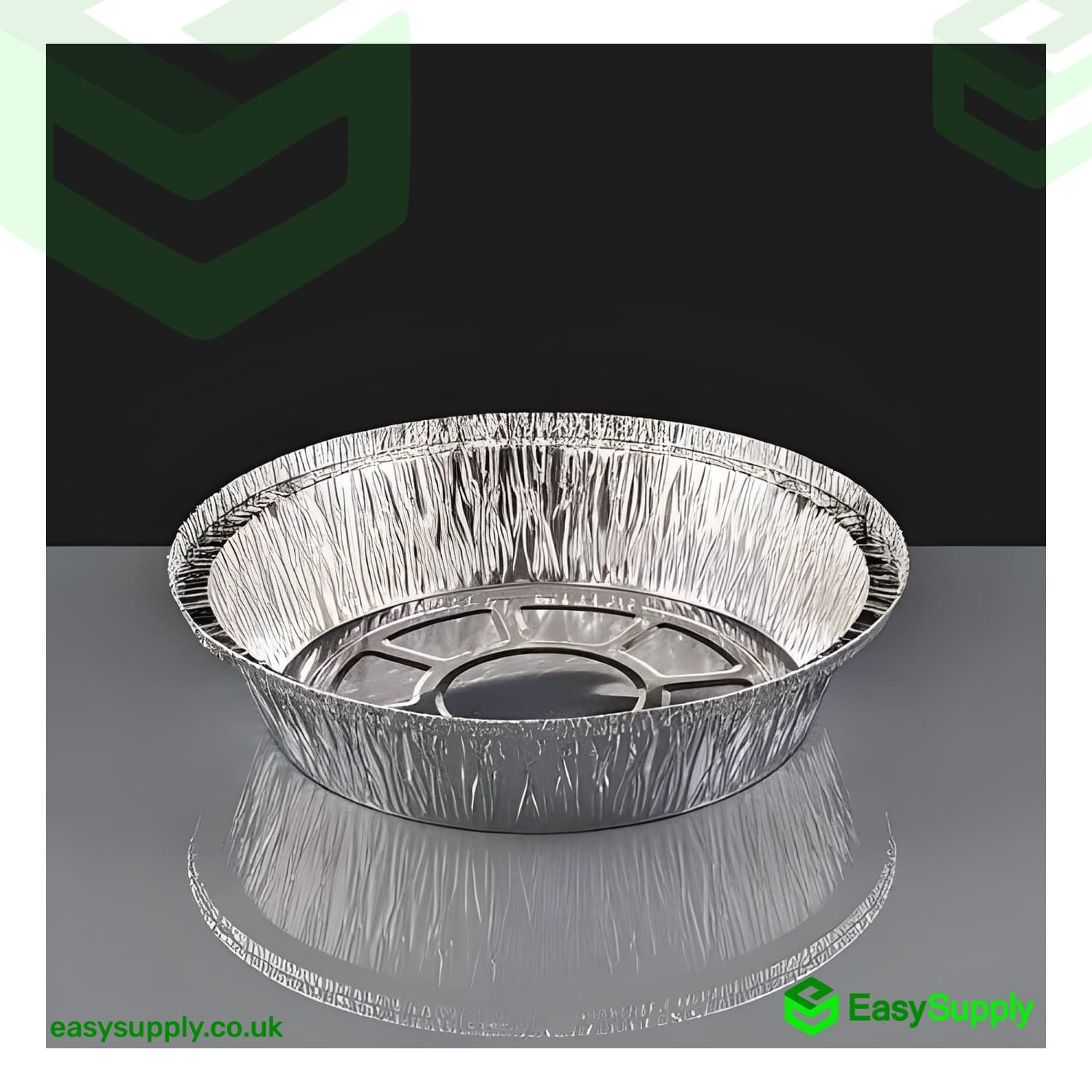 No.12 Heavy Poly Coated Foil Container Lids 