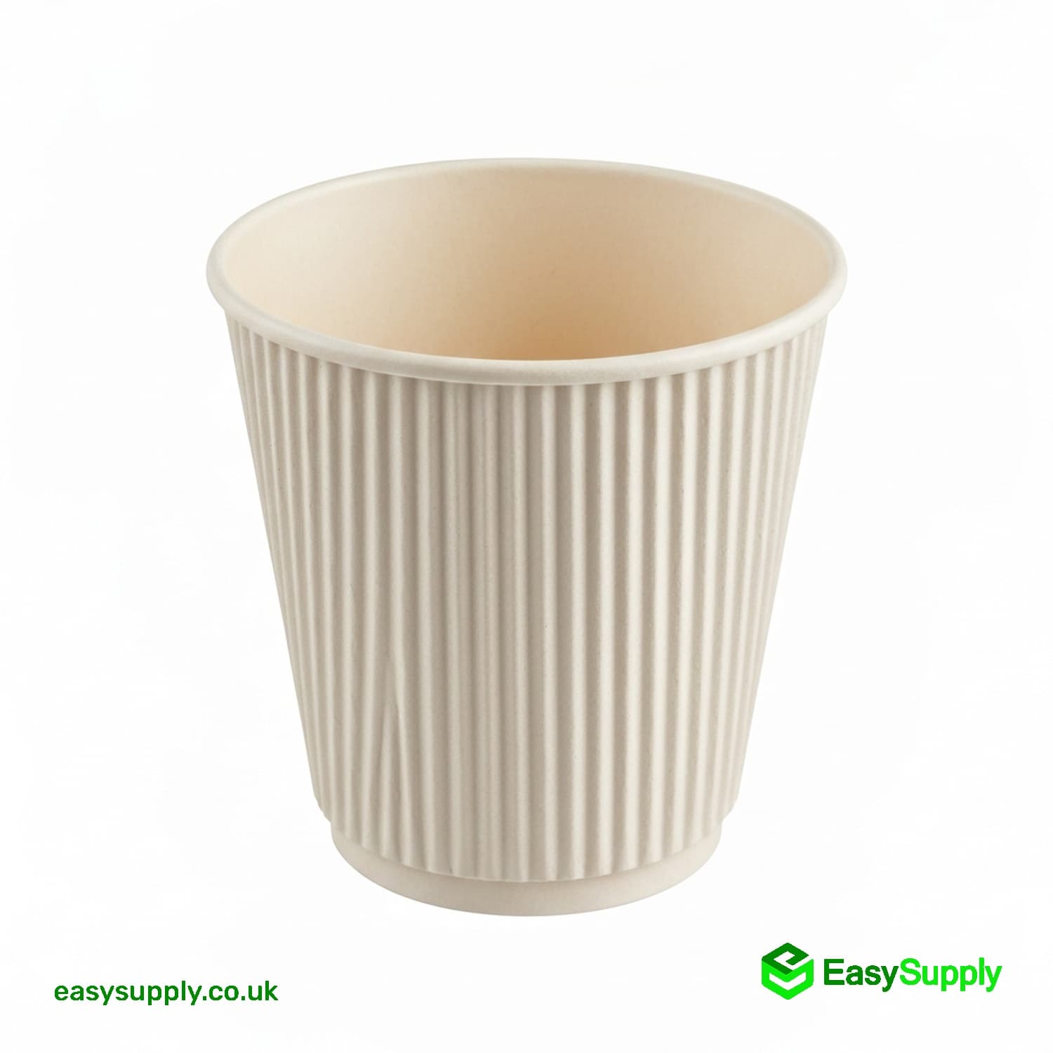 16 oz 12 White Ripple Cup Lids 500 Pcs 