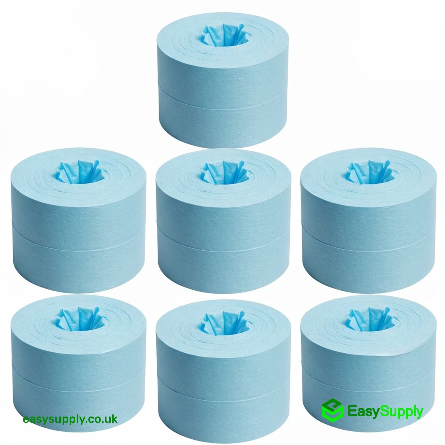 Blue Centrefeed 120M 166mm Laminated Emb 6 Rolls 