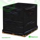 Black Machine Pallet Wrap 500 mm 250 % Stretch Contain Minimum 30% Recycle 16 kg Roll, 1.6 kg Core