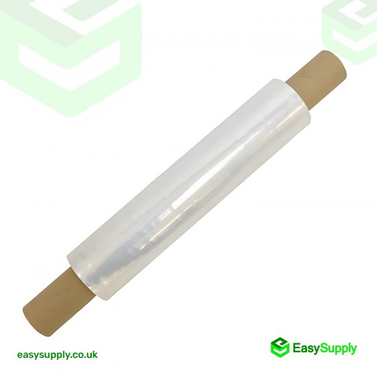 Very Tacky Pallet Wrap Clear 12 Micron 400 mm Extended Core 6 Roll