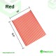 Red Stripe Printed Grease Proof Sheets Size: 10 x 12,5 Pizza Boxes
