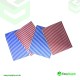 Red Stripe Printed Grease Proof Sheets Size: 10 x 12,5 Pizza Boxes