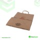 ENJOY Printed Twisted Handle Brown Paper Bags Large Size 260 x 140 x 300 mm Foil Bags