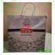 ENJOY Printed Twisted Handle Brown Paper Bags Jumbo Size 320 x 210 x 320 mm Foil Bags