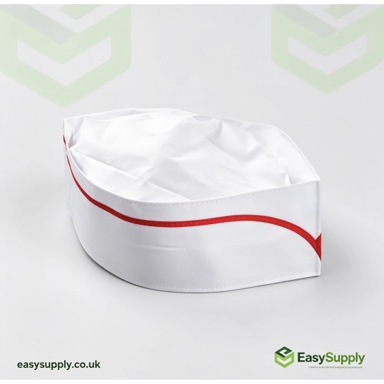 Chef Hat 10 x 100 Pcs Red Line Cleaning Products