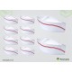 Chef Hat 10 x 100 Pcs Red Line Cleaning Products