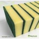 Sponge Scourers Yellow Green 48 x 10 Pack Cleaning Products