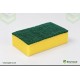 Sponge Scourers Yellow Green 48 x 6 Pack Cleaning Products