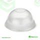10 oz 295 ml 95 mm Smoothie Clear Cup & Dome Cross Hole Lid All In One Box 250 Pcs Cups & 250 Pcs Lids