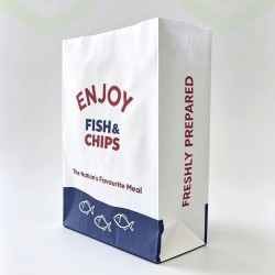 ENJOY Greaseproof Lined SOS 2 Bag 180 x 70 x 230 mm 250 Pcs 