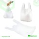 White Vest Carriers Bags 8 x 13 x 18 Carrier Bags