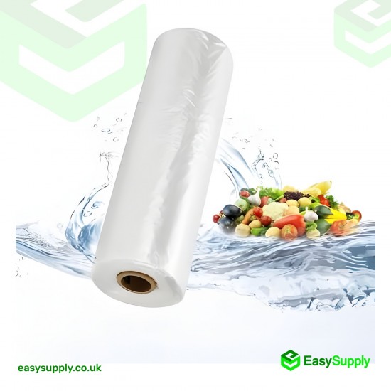 Clear Bags On Roll 9 x 14 x 18 Carrier Bags