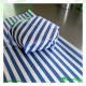 Blue Stripe Printed Grease Proof Sheets Size: 10 x 12,5 Pizza Boxes