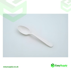 PP White Spoon Heavy Duty - Reusable 180mm 