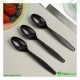 Black Reusable Heavy Duty Spoon 180 mm Cutlery