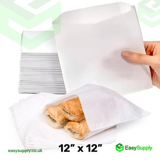 12" x 12" Greaseproof Paper Bags