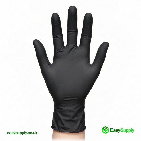 Small Black Nitrile Powder Free Gloves