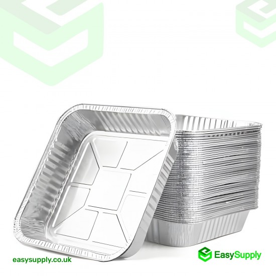 No.9 x 9 Deep 2 Foil Container Foil Containers