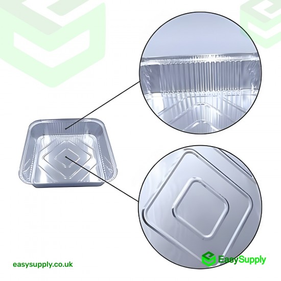 No.9 x 9 Deep 2 Foil Container Foil Containers