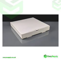 15 Plain White Premium Quality Pizza Boxes 45 Pcs
