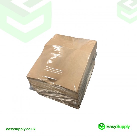 Brown SOS Grab Bag No Handles 250 x 160 x 400 mm 100 Pcs Foil Bags