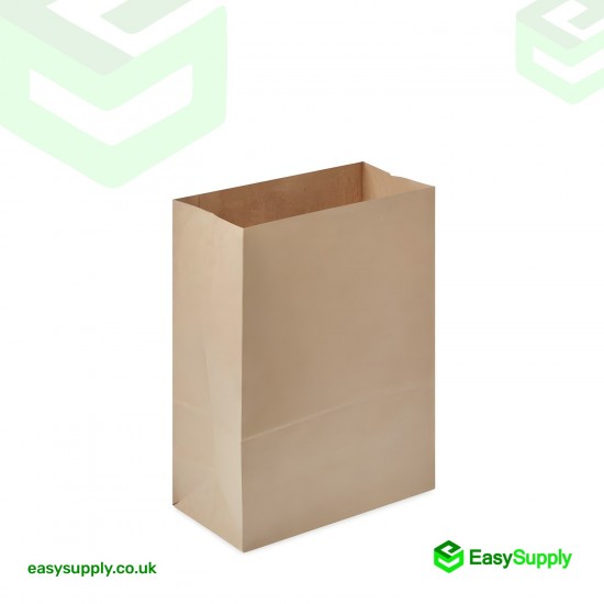 Brown SOS Grab Bag No Handles 250 x 160 x 400 mm 100 Pcs Foil Bags