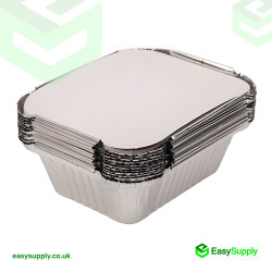 No.2 Heavy Poly Coated Foil Container Lids