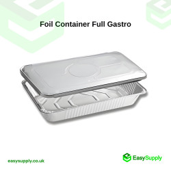 Full Gastro Foil Lids 50 Pcs Container Lids