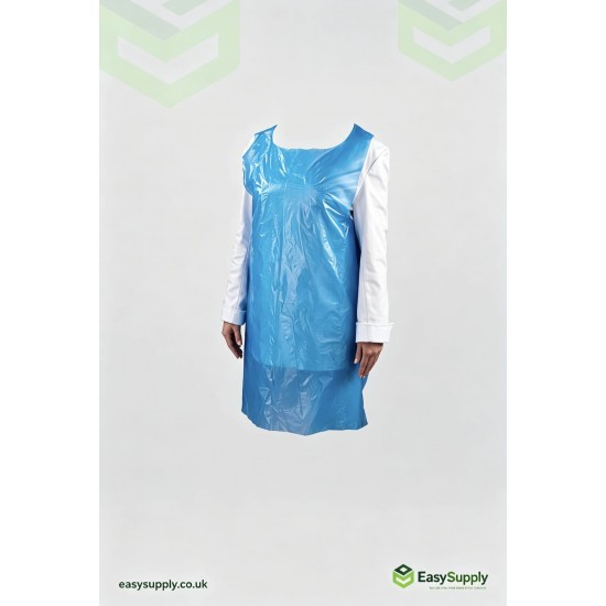 Disposable Aprons Blue Packed 10 x 100 1000 Pcs Cleaning Products