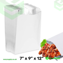 7" 9" 12" Foil Lined Bages 177 mm x 228 mm x 304 mm