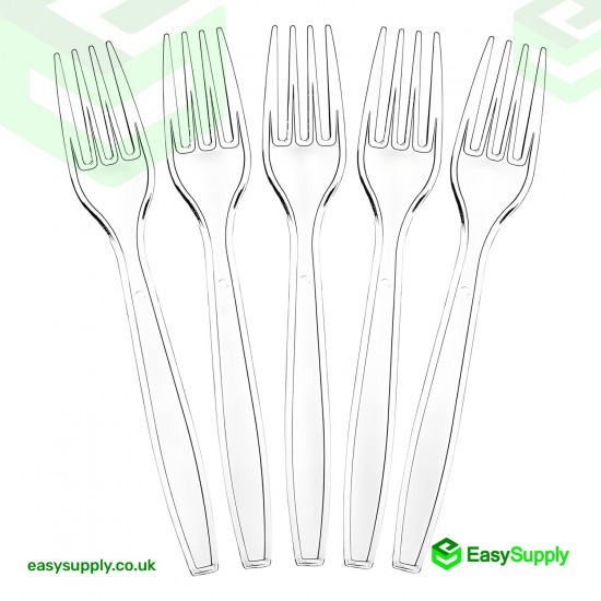 Ps Clear Fork Heavy Duty - Reusable 180 mm Cutlery