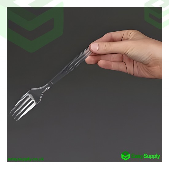 Ps Clear Fork Heavy Duty - Reusable 180 mm Cutlery