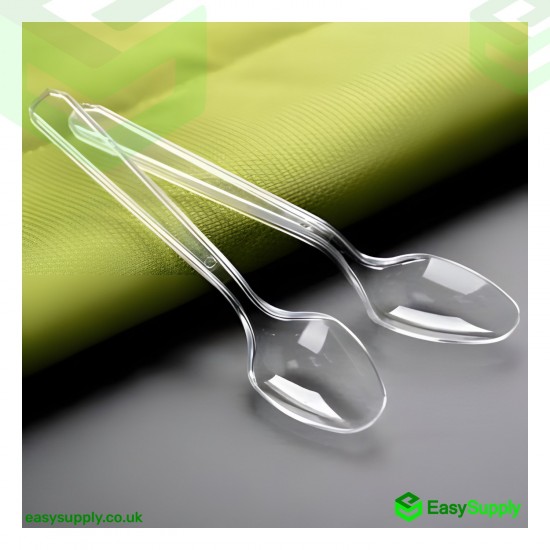 Ps Clear Spoon Heavy Duty - Reusable 180 mm Cutlery