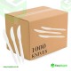 PP White Knife Heavy Duty - Reusable 180 mm Cutlery