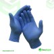 Medium Blue Viynl Powder Free Gloves