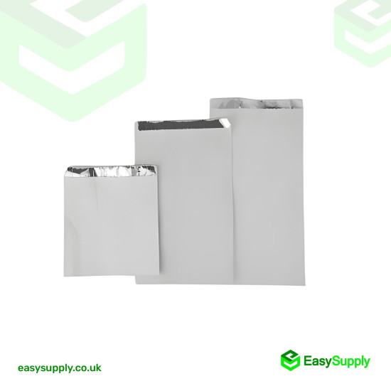7" 9" 12" Foil Lined Bages 177 mm x 228 mm x 304 mm