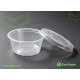 4 Oz Heavy Duty Clear  Separate Sauce Pots & Lids