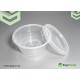8 Oz Microwaveable Round Containers with Lids