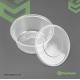16 Oz Microwaveable Round Containers with Lids