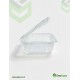 1250 cc Clear Hinged Plastic Containers HD