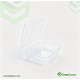 1500 cc Clear Hinged Plastic Containers HD