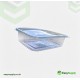 1500 cc Clear Hinged Plastic Containers HD