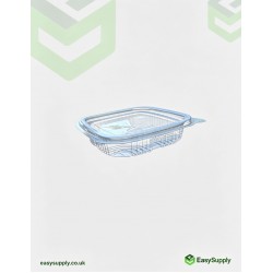 150 cc Clear Hinged Plastic Containers HD