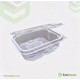 250 cc Clear Hinged Plastic Containers HD