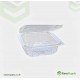 250 cc Clear Hinged Plastic Containers HD
