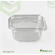 375 cc Clear Hinged Plastic Containers HD