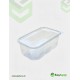 750 cc Clear Hinged Plastic Containers HD